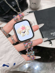 Enchanted Butterfly Gemstone Apple Watch Band