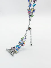 Enchanted Butterfly Gemstone Apple Watch Band