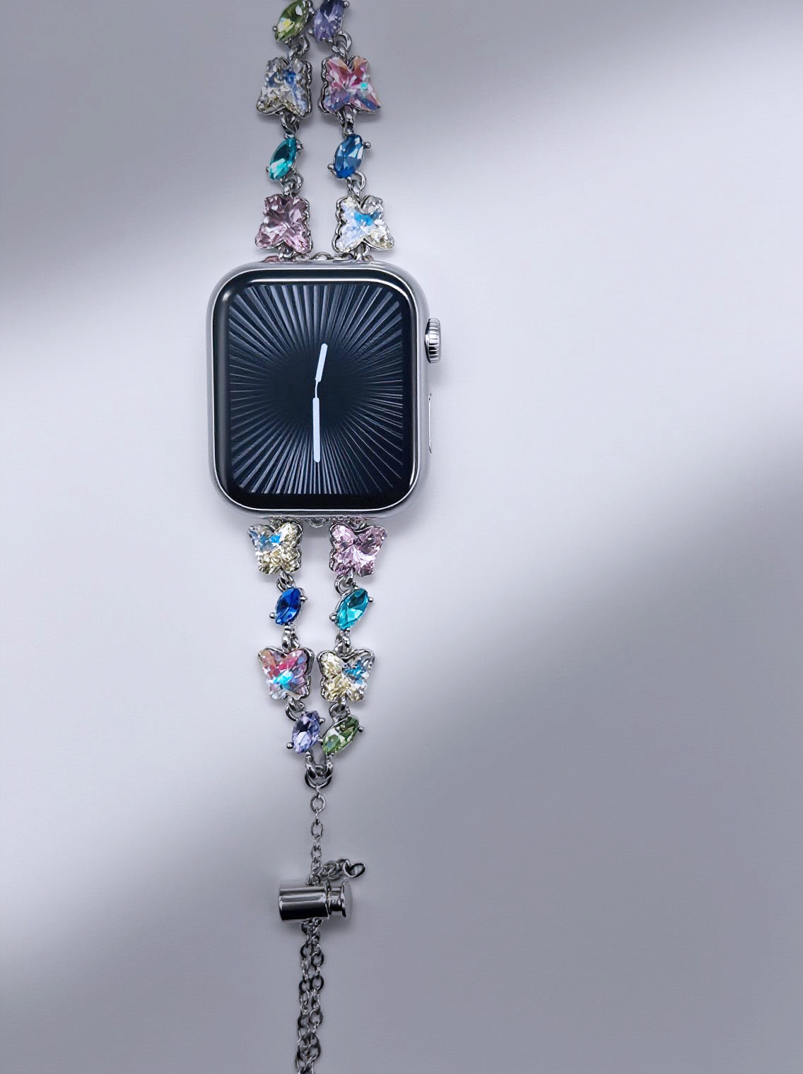 Enchanted Butterfly Gemstone Apple Watch Band