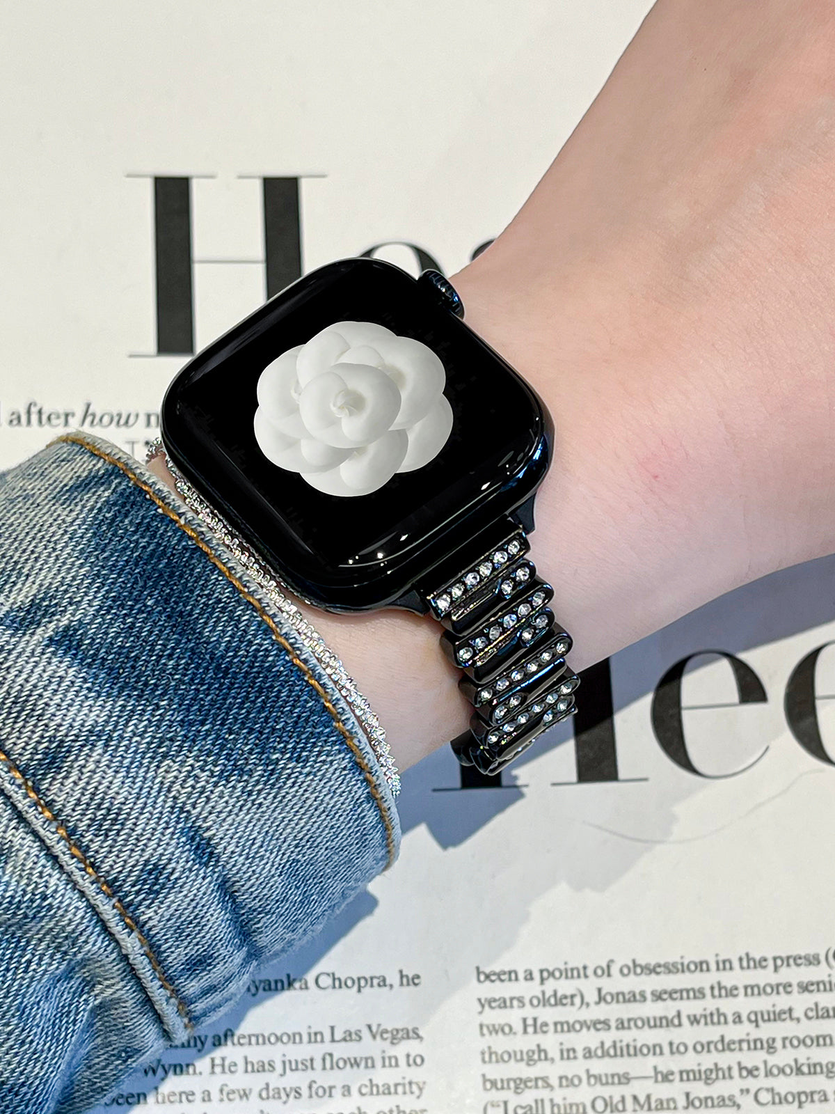 DiamondElegance Apple Watch Strap